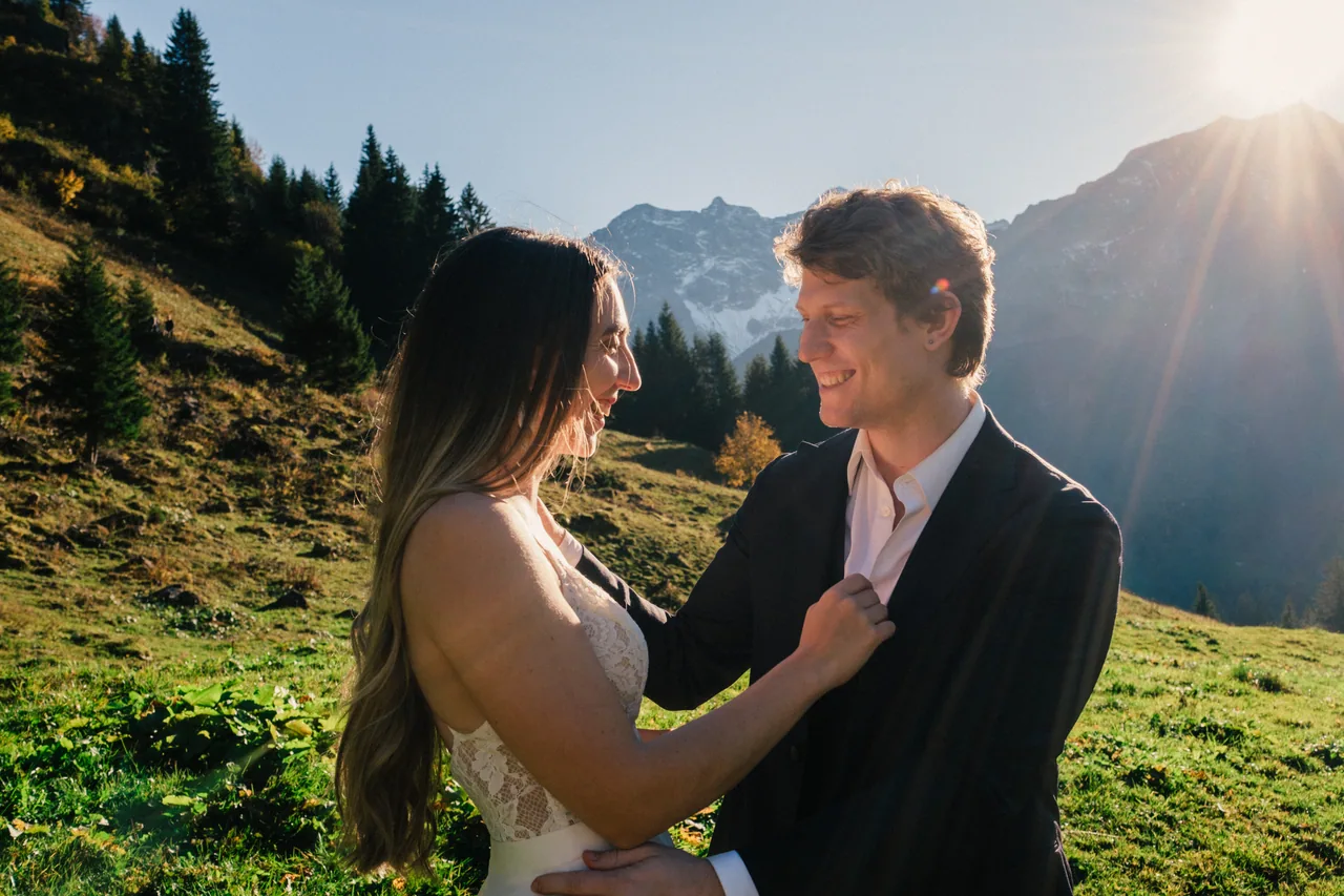 Johanna & Alex in the Austrian Alps